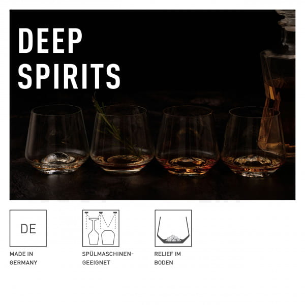 Ritzenhoff Deep Spirits WHISKY TUMBLER #4 Kostenloser Versand international