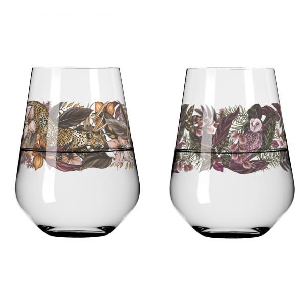 Ritzenhoff Schattenfauna UNIVERSALGLAS-SET #3, #4 Valentinstagsangebot