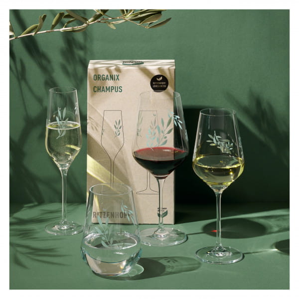 Ritzenhoff Organix CHAMPAGNERGLAS-SET #1 Super Sparpreis