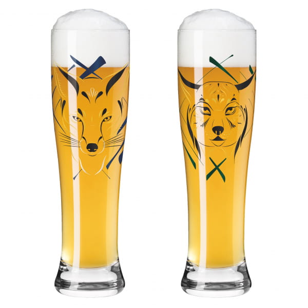 Ritzenhoff Brauchzeit WEIZENBIERGLAS-SET #23, #24 Kostenlose Rückgabe
