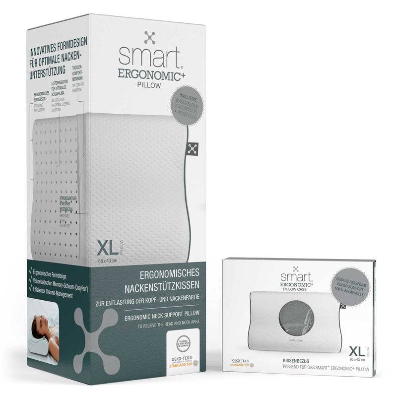 Smartsleep smart® ERGONOMIC+ PILLOW Bundle Jubiläumsangebot