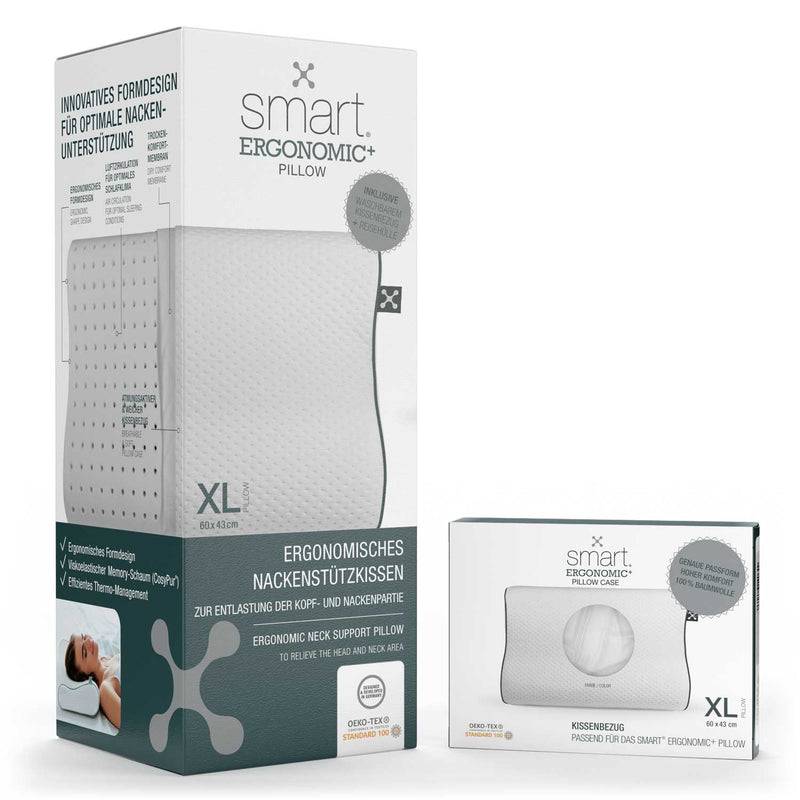 Smartsleep smart® ERGONOMIC+ PILLOW Bundle Jubiläumsangebot