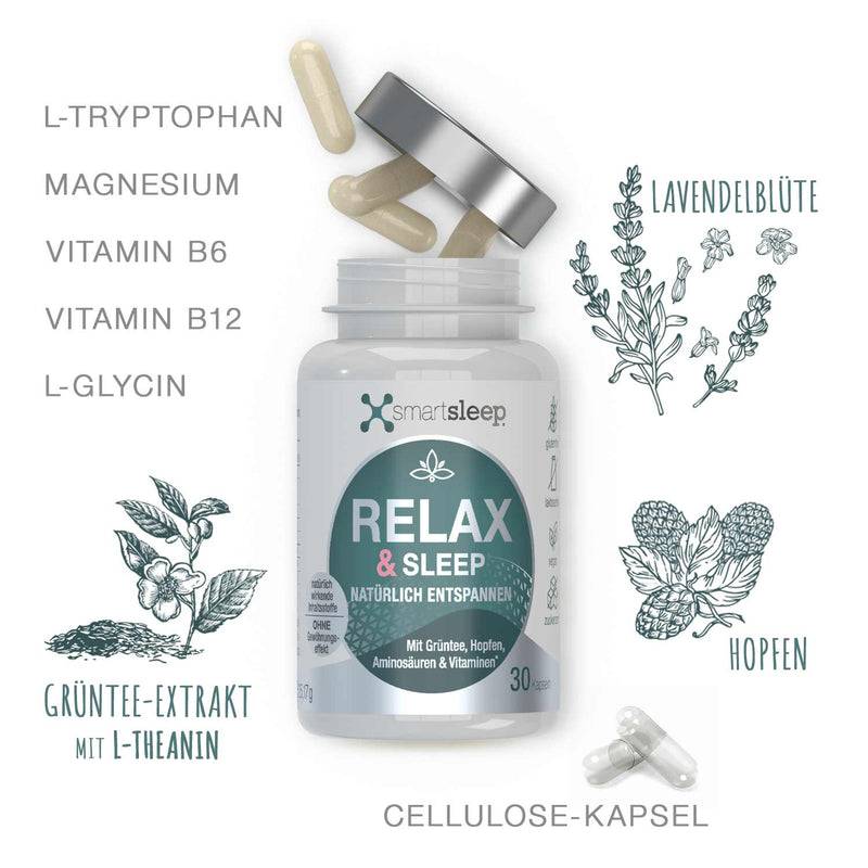 Smartsleep RELAX & SLEEP Entspannungs-Kapseln Bis zu 50% Rabatt