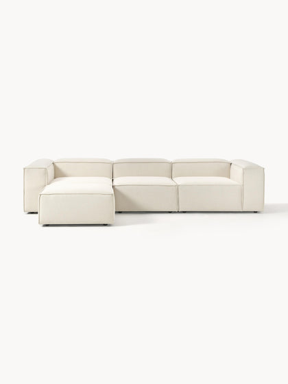 Westwing Collection Modulares Sofa Lennon (4-Sitzer) mit Hocker (links/rechts) Heißer Verkauf