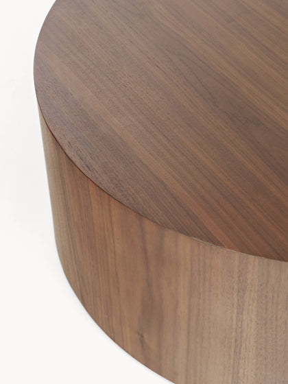 Westwing Collection Runder Holz-Couchtisch Dan Exklusive Angebote