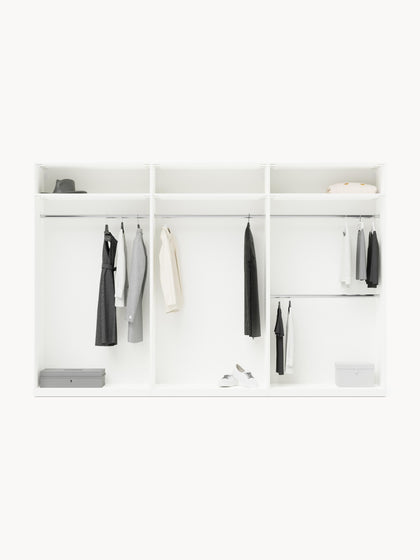 Westwing Collection Modularer Drehtürenschrank Simone 300 cm Breite mehrere Varianten Sonderangebote