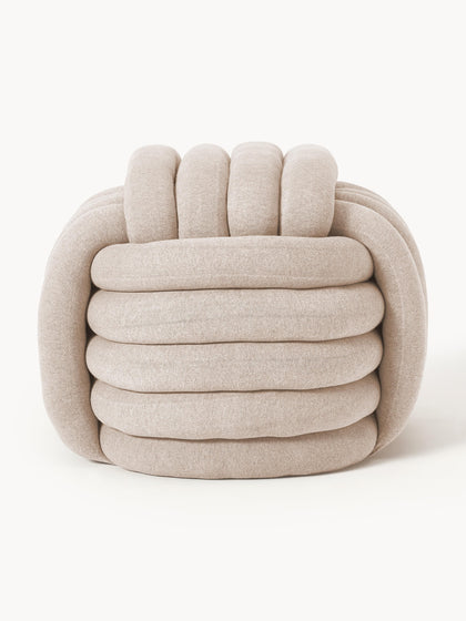 Westwing Collection Knoten-Pouf Twist Neueste Stile