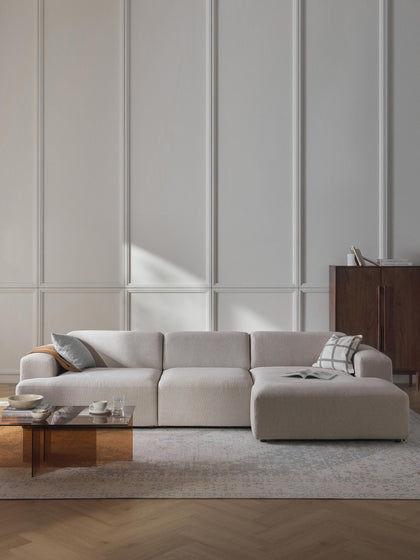 Westwing Collection Ecksofa Melva (4-Sitzer) Vierteljährliche Förderung