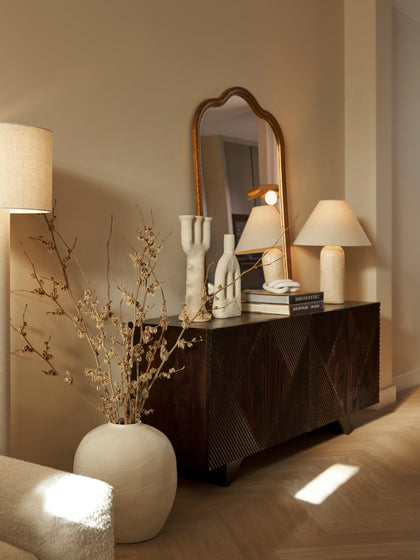 Westwing Collection Sideboard Louis aus Mangoholz Im Verkauf