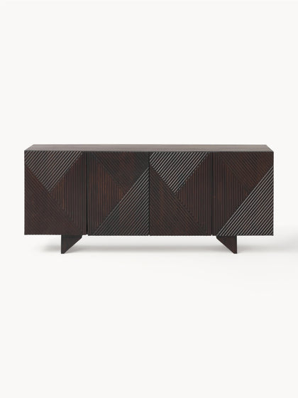 Westwing Collection Sideboard Louis aus Mangoholz Im Verkauf