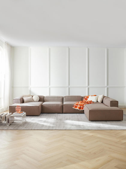 Westwing Collection Modulare Wohnlandschaft Lennon zollfrei