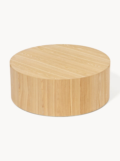 Westwing Collection Runder Holz-Couchtisch Dan Angebote