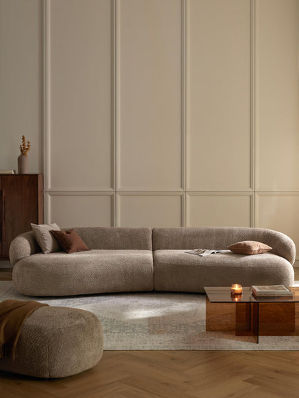 Westwing Collection Sofa Alba (4-Sitzer) aus Teddy-Bouclé Hotsell