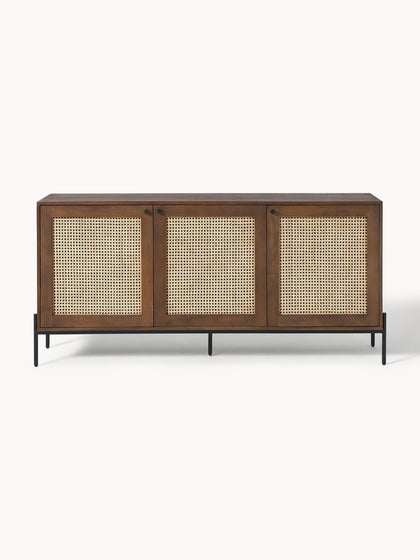 Westwing Collection Sideboard Vienna mit Wiener Geflecht im Angebot