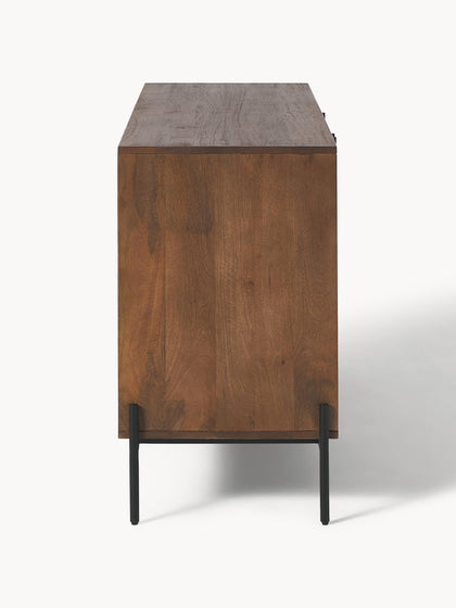 Westwing Collection Sideboard Vienna mit Wiener Geflecht im Angebot