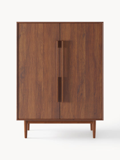 Westwing Collection Highboard Paul aus Mangoholz Günstiger Verkauf