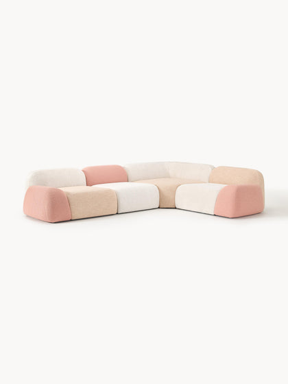 Westwing Collection Modulares Ecksofa Wolke (4-Sitzer) Fuorisalone Edition Fabrikverkauf