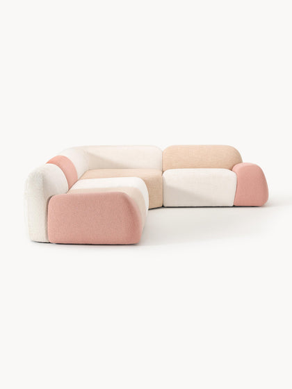 Westwing Collection Modulares Ecksofa Wolke (4-Sitzer) Fuorisalone Edition Fabrikverkauf