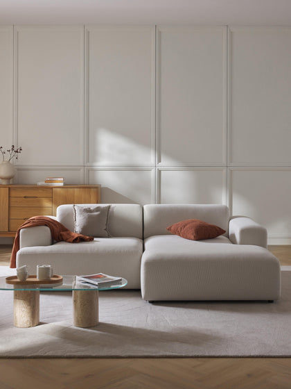 Westwing Collection Ecksofa Melva (3-Sitzer) Günstig kaufen