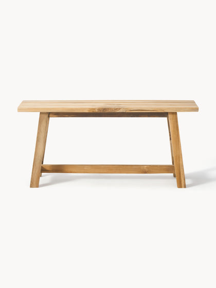 Westwing Collection Sitzbank Lawas aus Teakholz Begrenztes Angebot