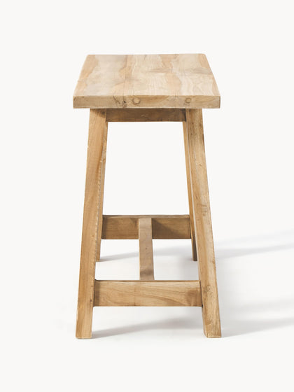 Westwing Collection Sitzbank Lawas aus Teakholz Begrenztes Angebot