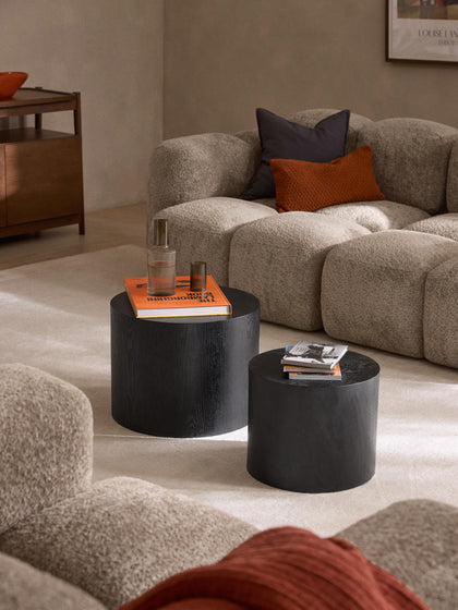 Westwing Collection Couchtische Dan aus Holz 2er-Set Weihnachtsangebot