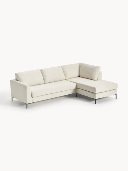 Westwing Collection Schlafsofa Luna (3-Sitzer) mit Matratze Osterangebot