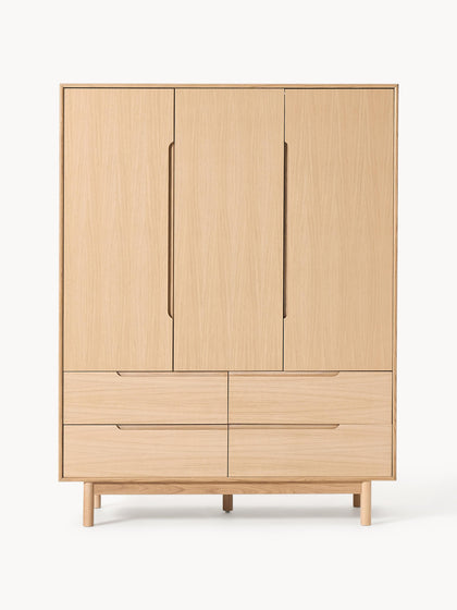 Westwing Collection Kleiderschrank Cassy 3-türig Muttertagsangebot