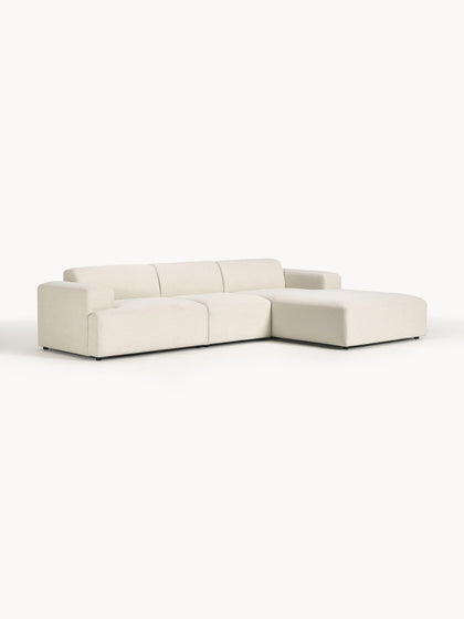 Westwing Collection Ecksofa Melva (4-Sitzer) Kauf eins, bekomm eins gratis