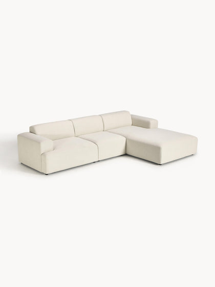 Westwing Collection Ecksofa Melva (4-Sitzer) Kauf eins, bekomm eins gratis