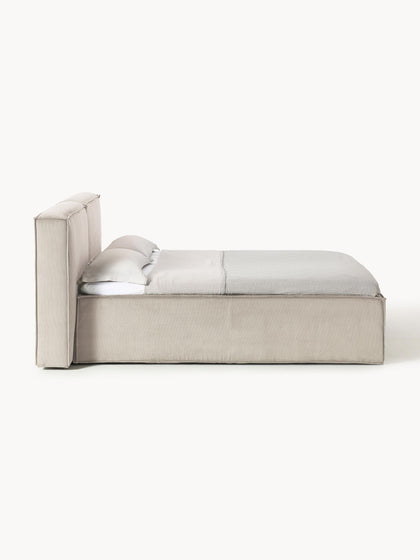 Westwing Collection Cord-Boxspringbett Lennon Wochenangebot