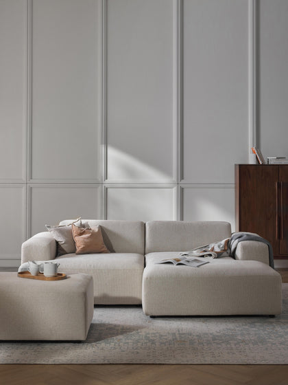 Westwing Collection Ecksofa Melva (3-Sitzer) Neueste Stile