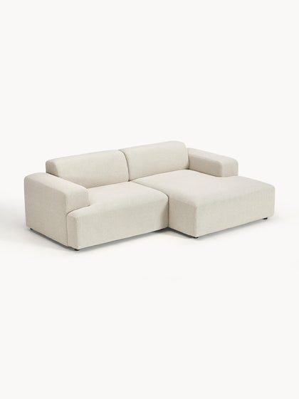 Westwing Collection Ecksofa Melva (3-Sitzer) Neueste Stile