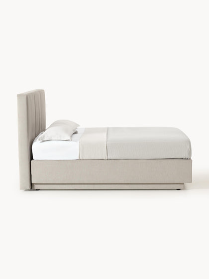 Westwing Collection Boxspringbett Oberon mit Stauraum Letzter Tag
