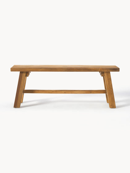 Westwing Collection Sitzbank Lawas aus Teakholz Clearance-Verkauf