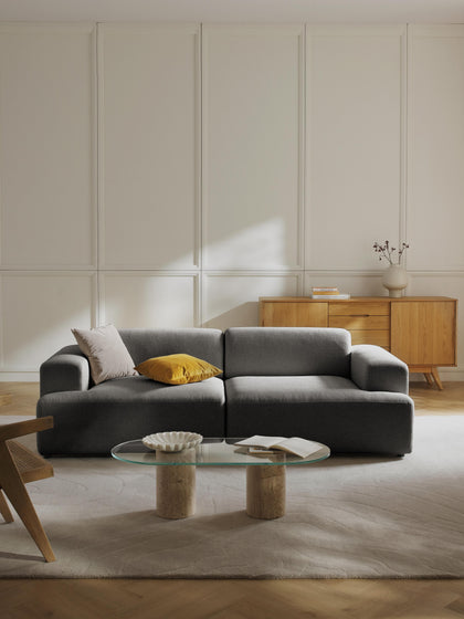 Westwing Collection Sofa Melva (3-Sitzer) Black Friday Preise