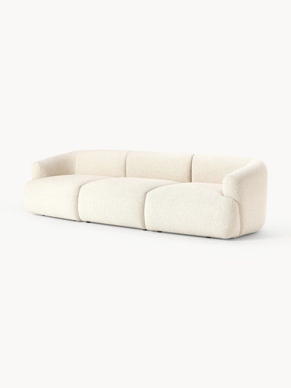 Westwing Collection Modulares Bouclé-Sofa Sofia (3-Sitzer) Outlet