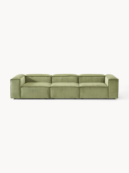Westwing Collection Modulares Sofa Lennon (4-Sitzer) aus Cord
