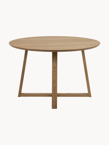 Westwing Collection Runder Esstisch Malika aus Birkenholz Ø 120 cm Fabrik Onlineshop