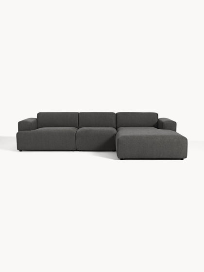 Westwing Collection Ecksofa Melva (4-Sitzer) Fabrikpreis