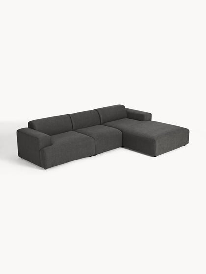 Westwing Collection Ecksofa Melva (4-Sitzer) Fabrikpreis