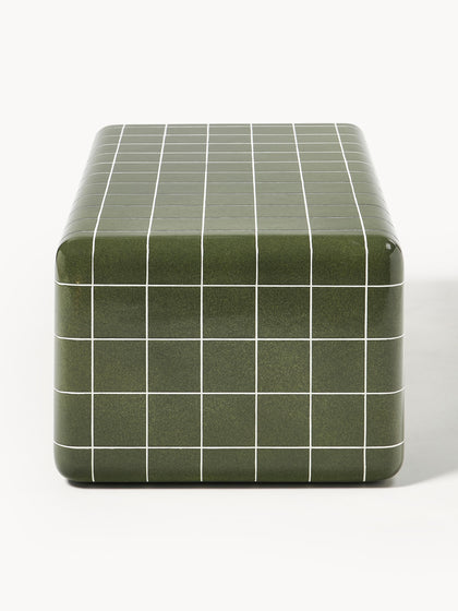 Westwing Collection In- & Outdoor Couchtisch Doug in Fliesenoptik Begrenztes Angebot
