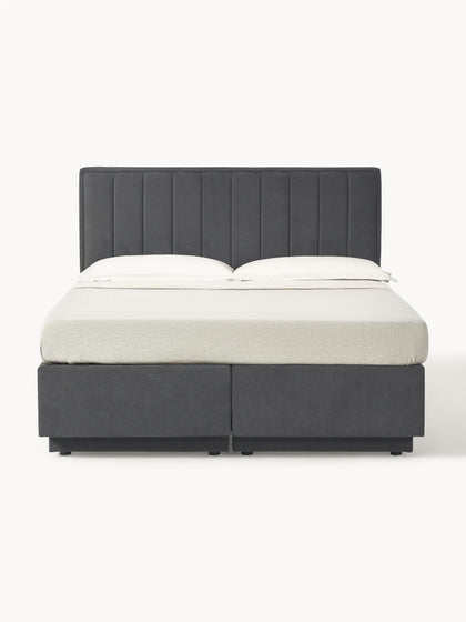 Westwing Collection Boxspringbett Livia mit Stauraum Preisnachlass