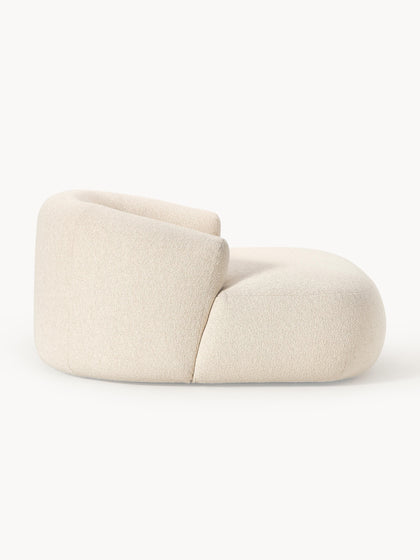 Westwing Collection XL Bouclé-Loungesessel Sofia Lagerräumung