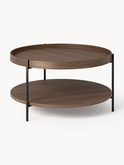 Westwing Collection Runder Holz-Couchtisch Renee Neueste Mode