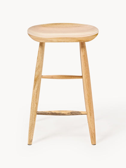 Westwing Collection Thekenhocker Nino aus Mangoholz Zeitlich begrenztes Angebot