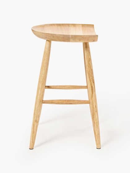 Westwing Collection Thekenhocker Nino aus Mangoholz Zeitlich begrenztes Angebot