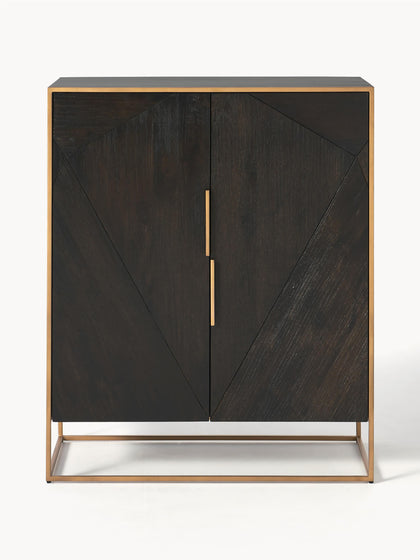 Westwing Collection Highboard Harry aus Mangoholz Bestseller