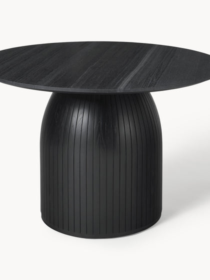 Westwing Collection Runder Esstisch Nelly mit Marmor-Tischplatte Ø 115 cm Sonderangebote