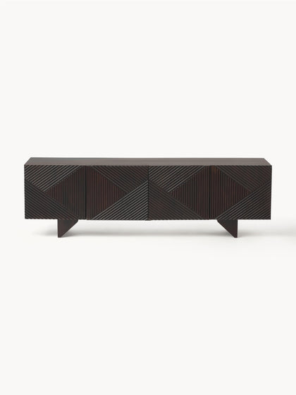 Westwing Collection Lowboard Louis aus Mangoholz VIP-Rabatte